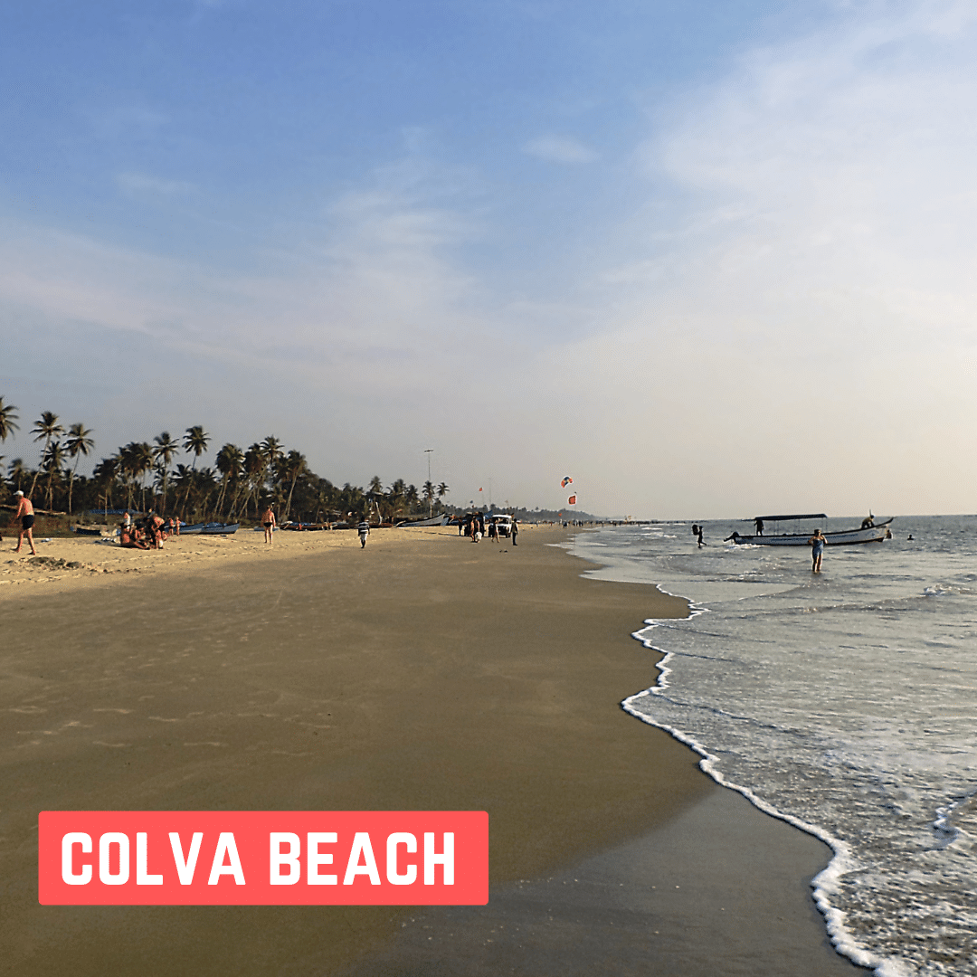 colva beach resort goa tourism